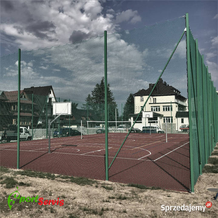 Siatka ochronna piłkochwyt do szkoły i na boiska Kraków
