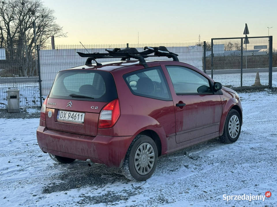Citroen C2 11 60 2009r klima bagażnik na rowery Wojkowice