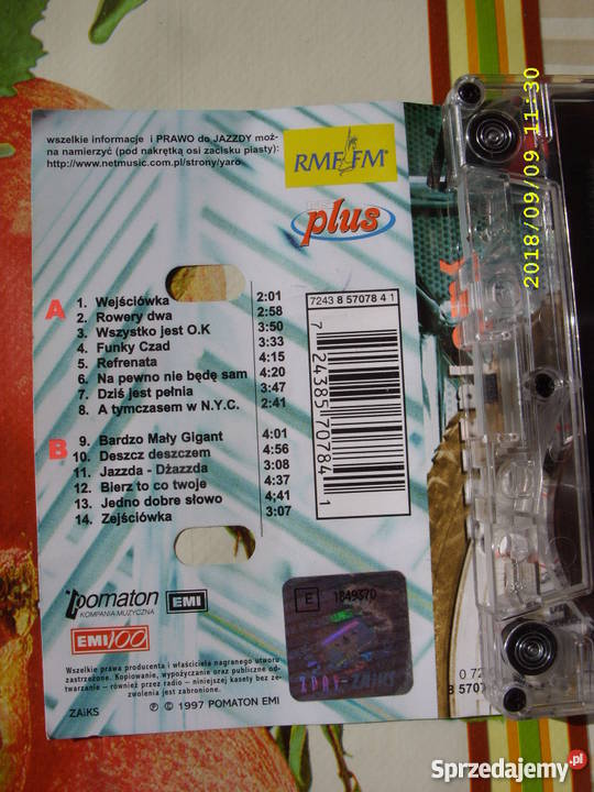 Rap kaseta YARO JAZDAWejsciowka Wołów