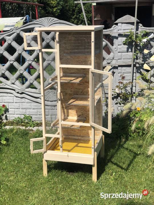 Klatka drewniana koszatniczki szynszyla gryzonia Dla gryzoni sprzedam