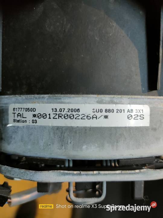 Poduszka powietrzna superb 1 2007 Płock