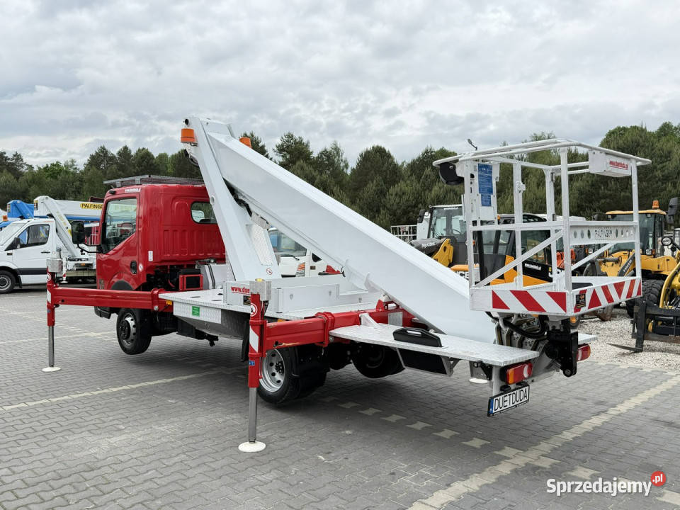 Nissan Cabstar Podnośnik Koszowy 26m Palfinger elektryczne lusterka