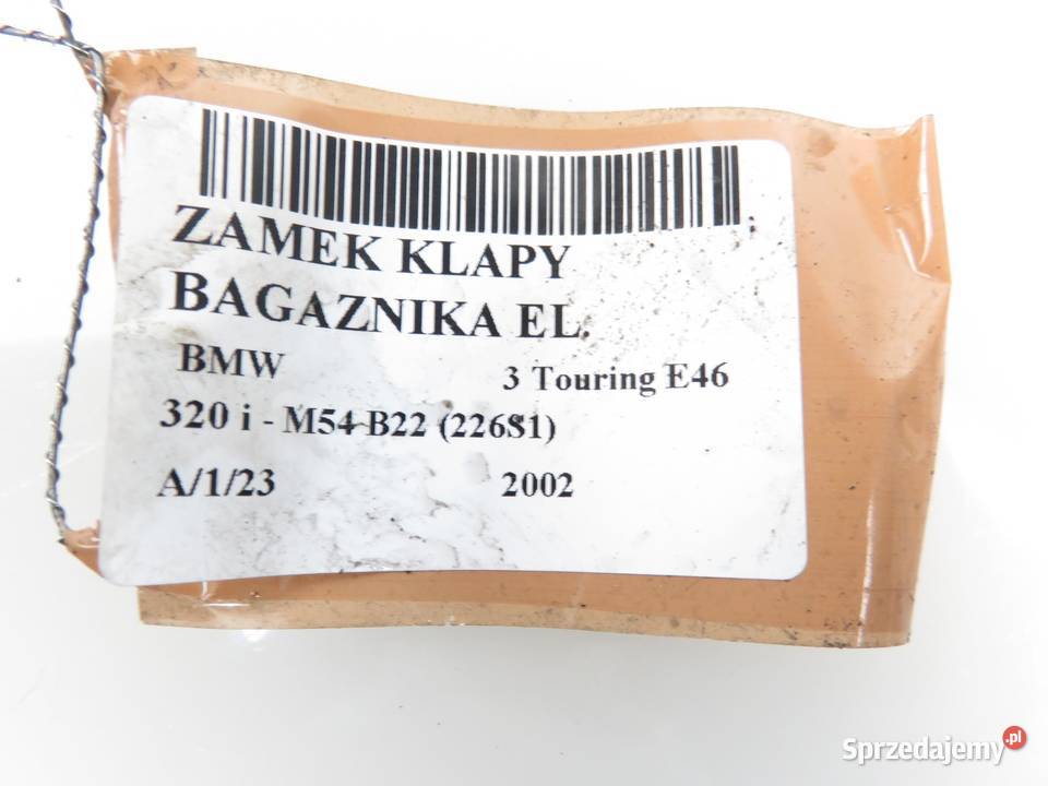ZAMEK KLAPY BMW 3 Touring E46 7026192