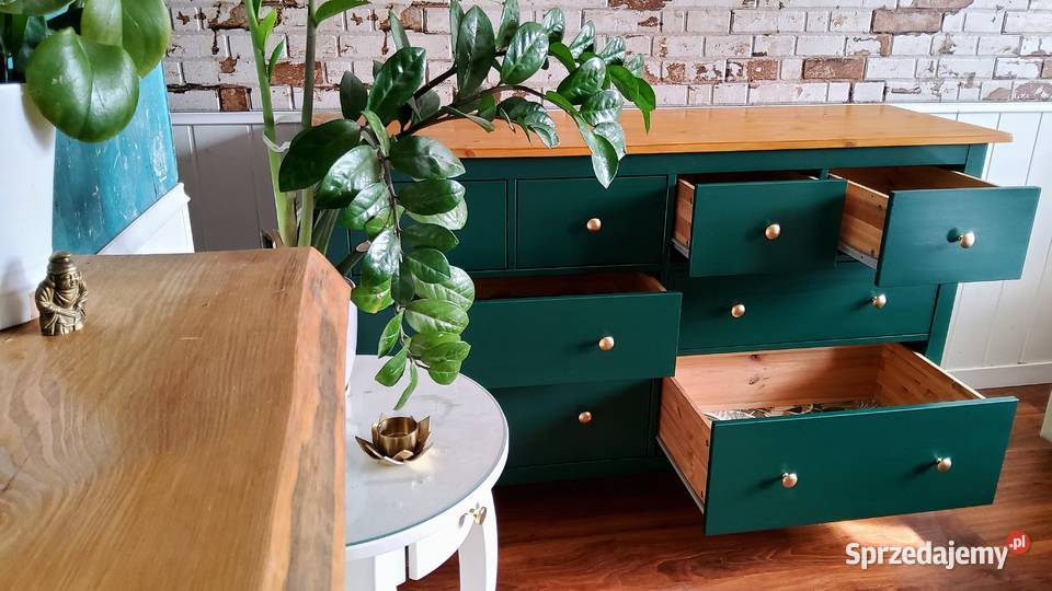 Komoda drewniana ikea hemnes szafka mazowieckie