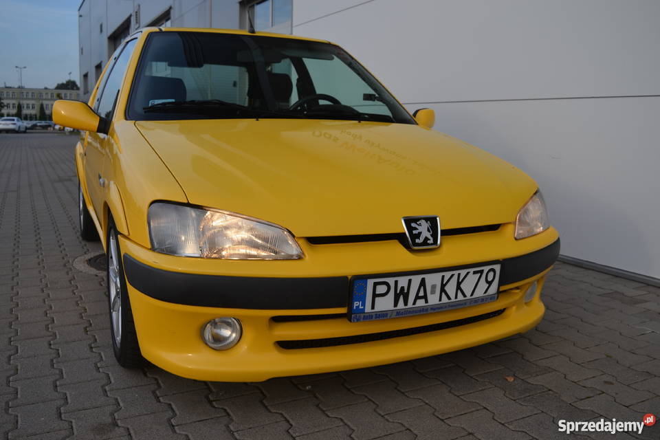 Peugeot 106 Sport 14 75 nie gti golf polo nieuszkodzony Poznań