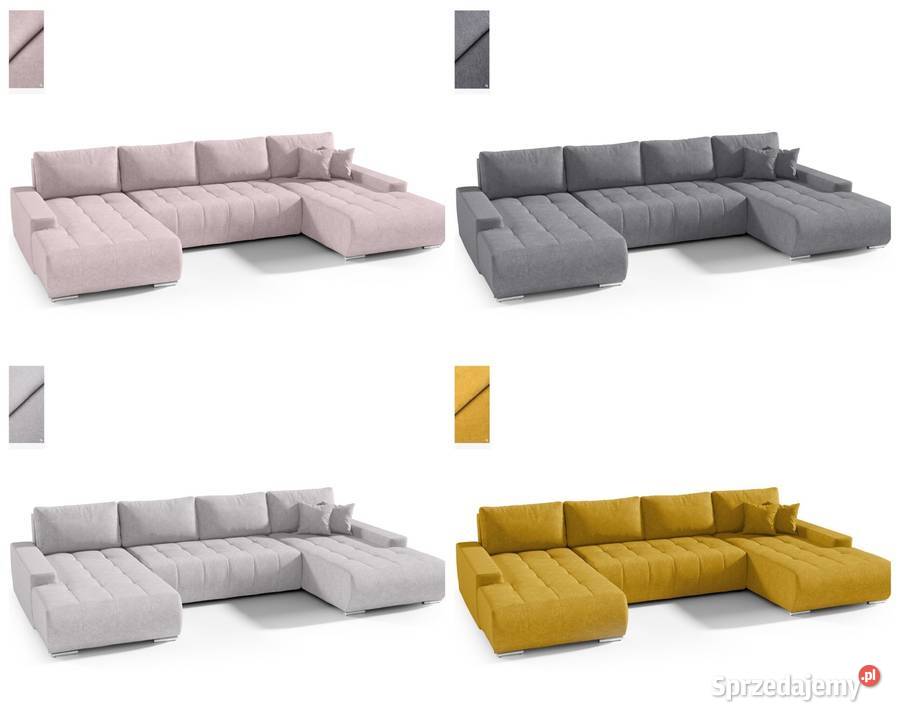 Duży narożnik rozkładany kanapa funkcja mazowieckie Warszawa