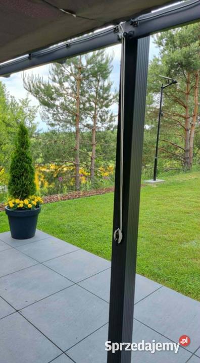 Pergola Aluminiowa 6x3 z dachem składanym Danków