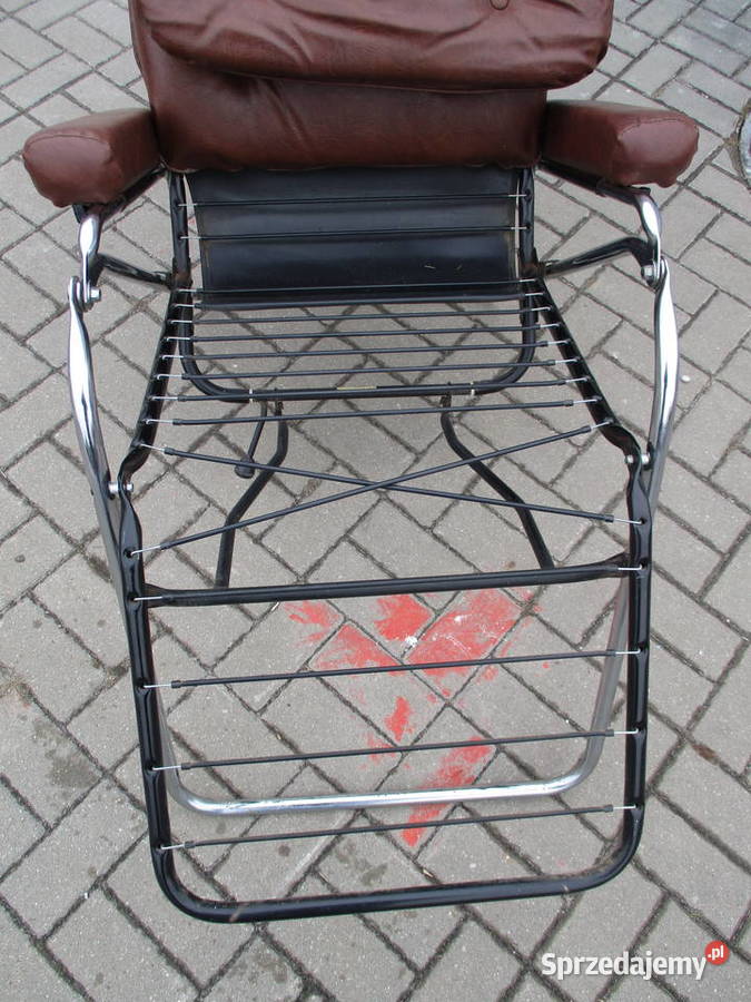 Fotel rozkładany LamaFrancja lat 70 Lublin