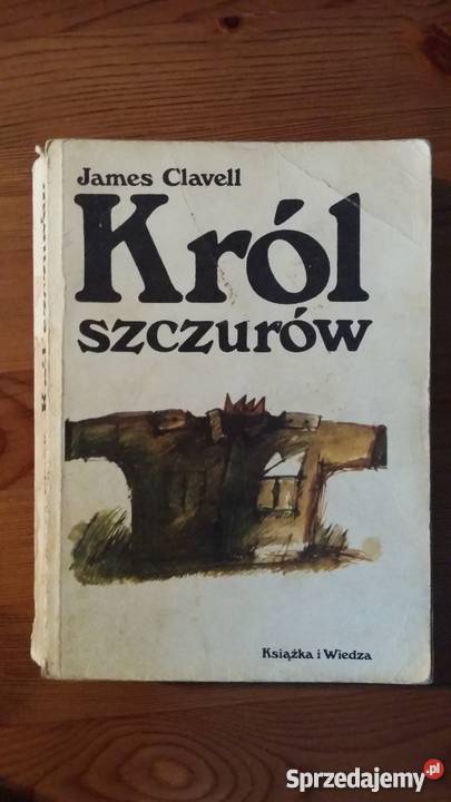 Król szczurów James Clavell wyd 1985r