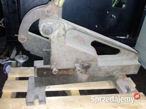 Nożyce gilotynowe do blachy gilotyna Stary Sącz