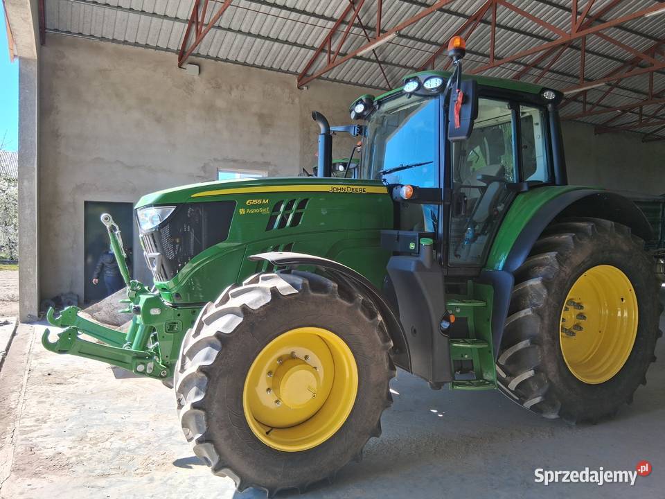 John Deere 6155m 2022r 619mtg wielkopolskie Gruntowice