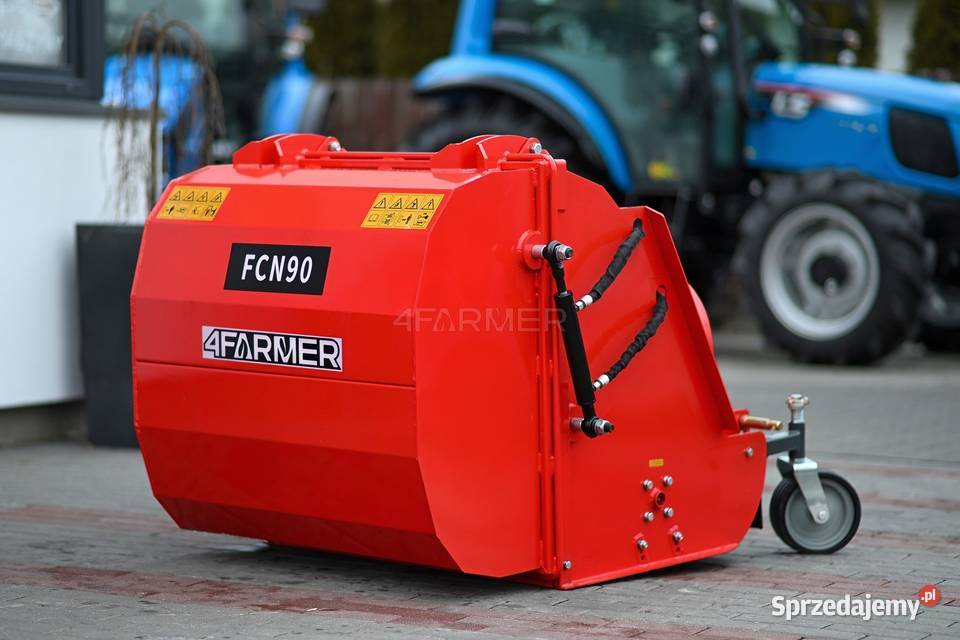 Kosiarka bijakowa z koszem na trawę FCN 90 nieuszkodzony Tajęcina