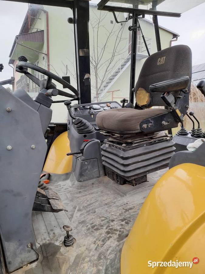 Koparko ładowarka Caterpillar Cat 428c podkarpackie Racławówka