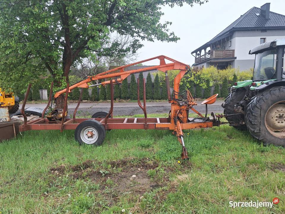 Przyczepa leśna z hds Pozostałe śląskie Zawiercie