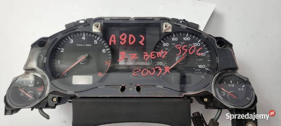 LICZNIK ZEGAR AUDI A8 D2 4E0920950C kujawsko-pomorskie
