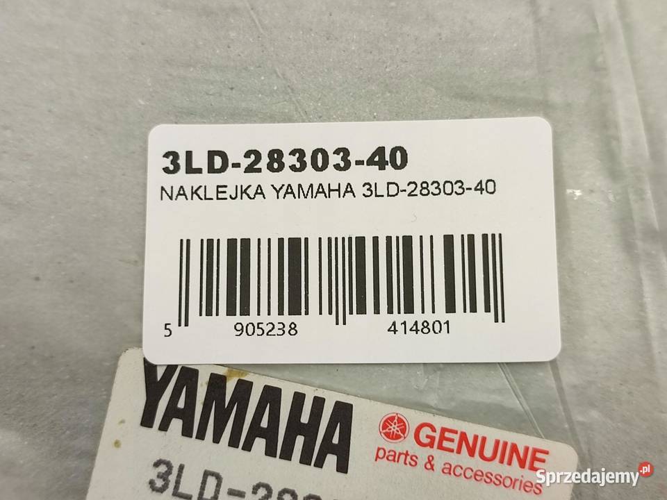 NAKLEJKA NA PRAWY BOCZEK YAMAHA XTZ750