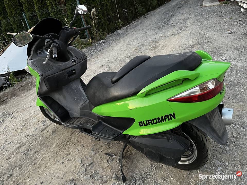 Suzuki Burgman 125cc 2008r K7 katB czterosuwowy Jarosław