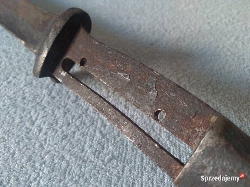 Bagnet Mauser z czasów wojny 1943 r sygnatura Warszawa