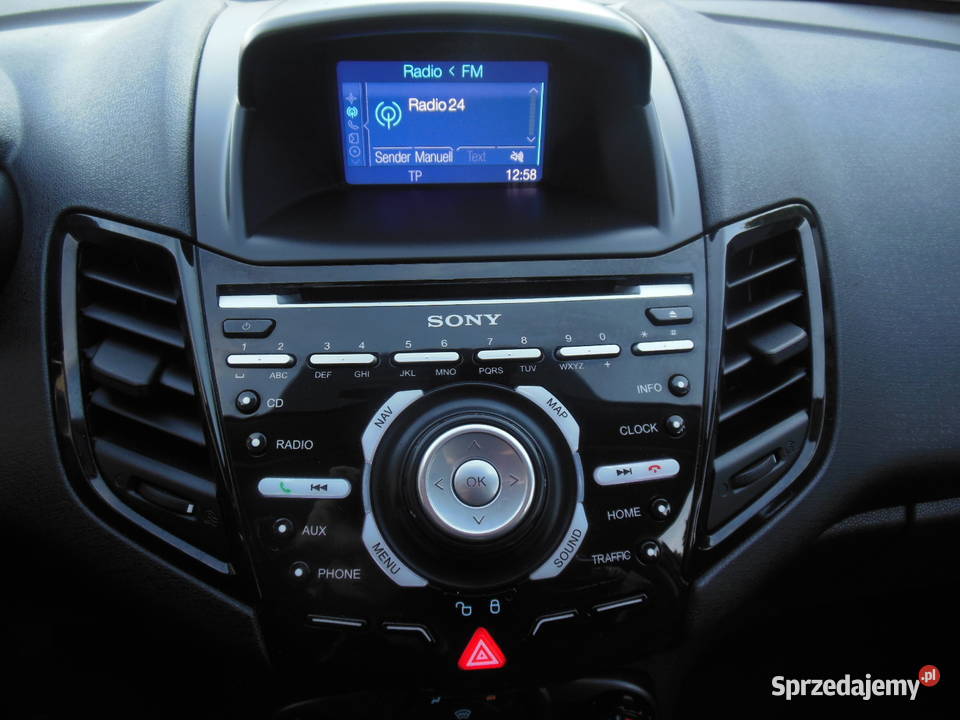 Ford Fiesta Titanium Kamera Nawigacja Tempomat CD