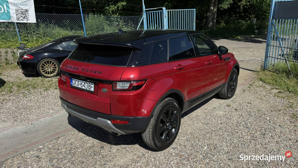 Land Rover Range Rover Evoque 20benz 240 automat asystent pasa ruchu Range Rover Evoque Gdańsk