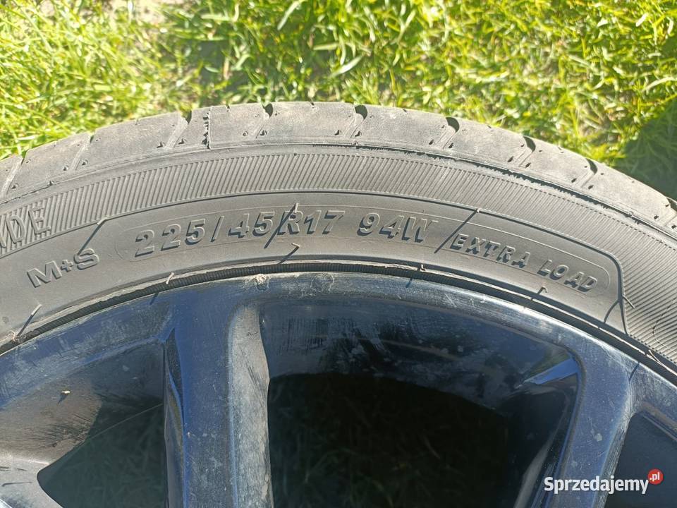 Opony Arivo MS 22545 R17 94W czarne felgi 2 stan Syców sprzedam