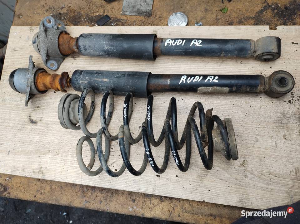 AUDI A2 amortyzator sprężyna tył amortyzatory Kielce