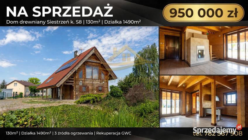 Dom wolnostojący 130m2 Grodzisk Mazowiecki asfalt mazowieckie