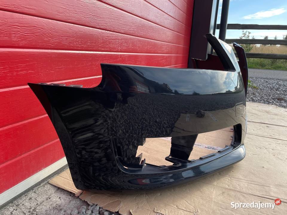 ZDERZAK AUDI A3 LIFT 8P0 PRZÓD 8P0807437H osobowe Karoseria Czarny Dunajec