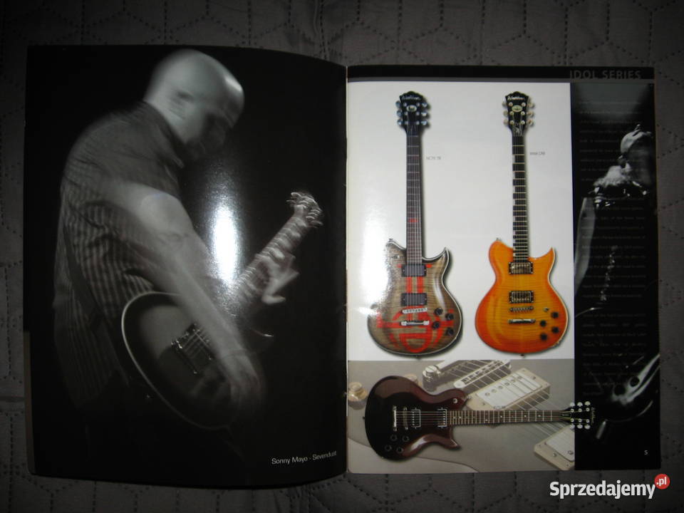 Washburn Guitars catalog 2006 katalog gitar Gitary i akcesoria pomorskie Kępice