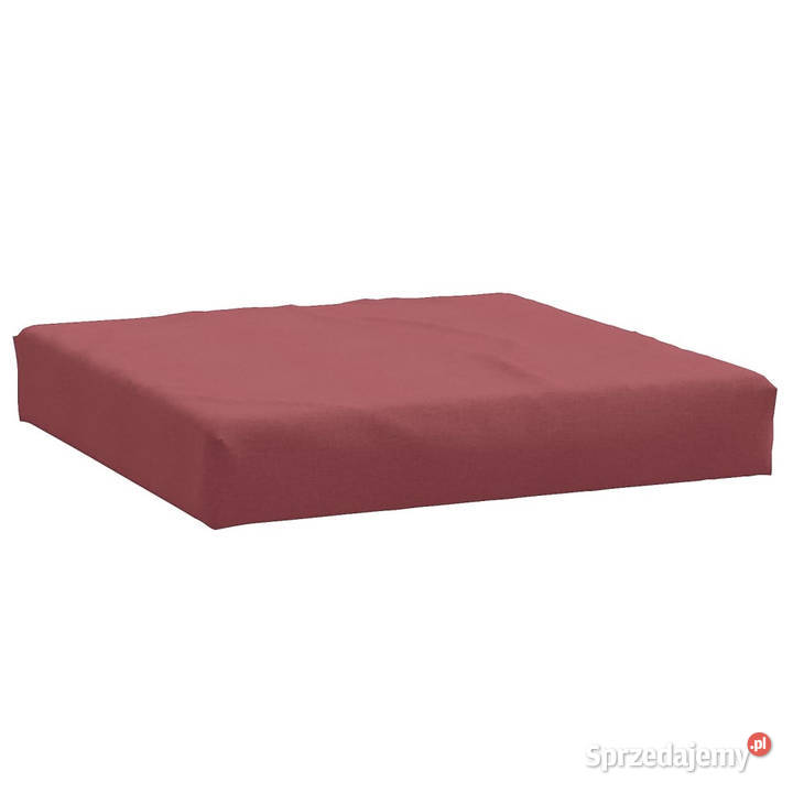 Poduszka na paletę bordowy melanż 60x60x10 Warszawa