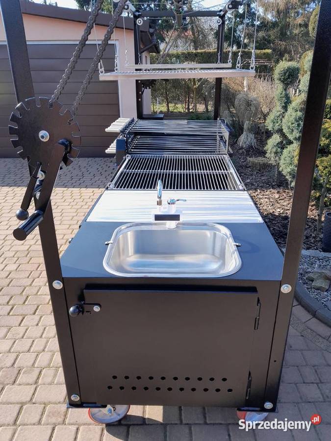 Gastronomiczny grill cateringowy węglowy Damasławek