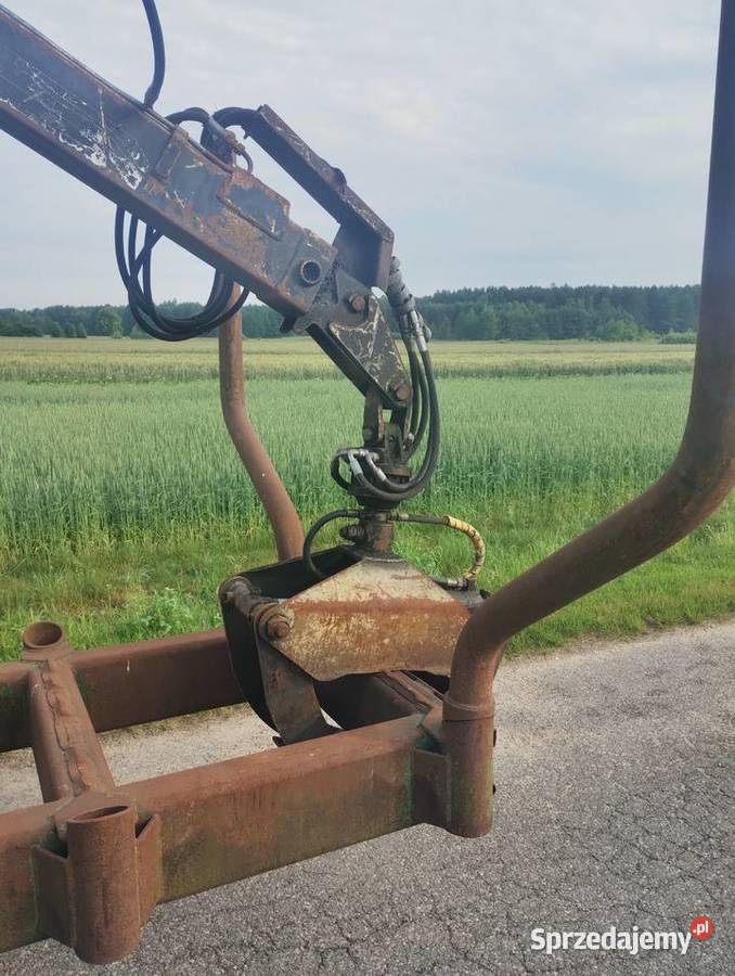 Przyczepa leśna 10 ton łódzkie Piaszczyce sprzedam