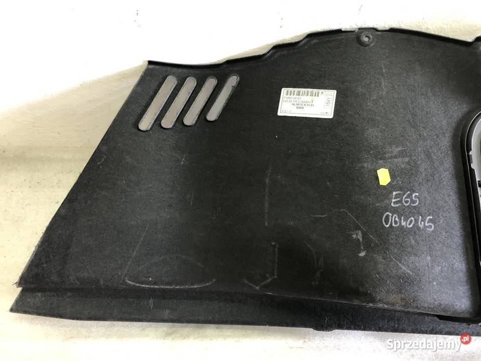 BOCZEK BAGAŻNIKA LEWY 7149199 BMW E65 LIFT osobowe