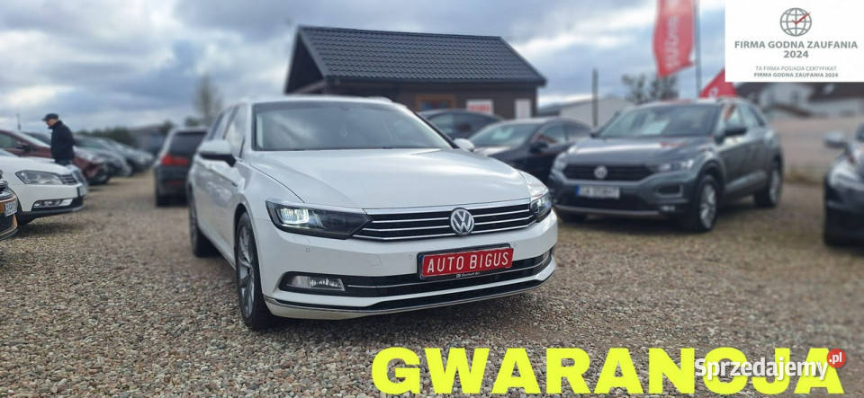 Volkswagen Passat highline xenon Ledy automat gniazdo AUX Lębork sprzedam