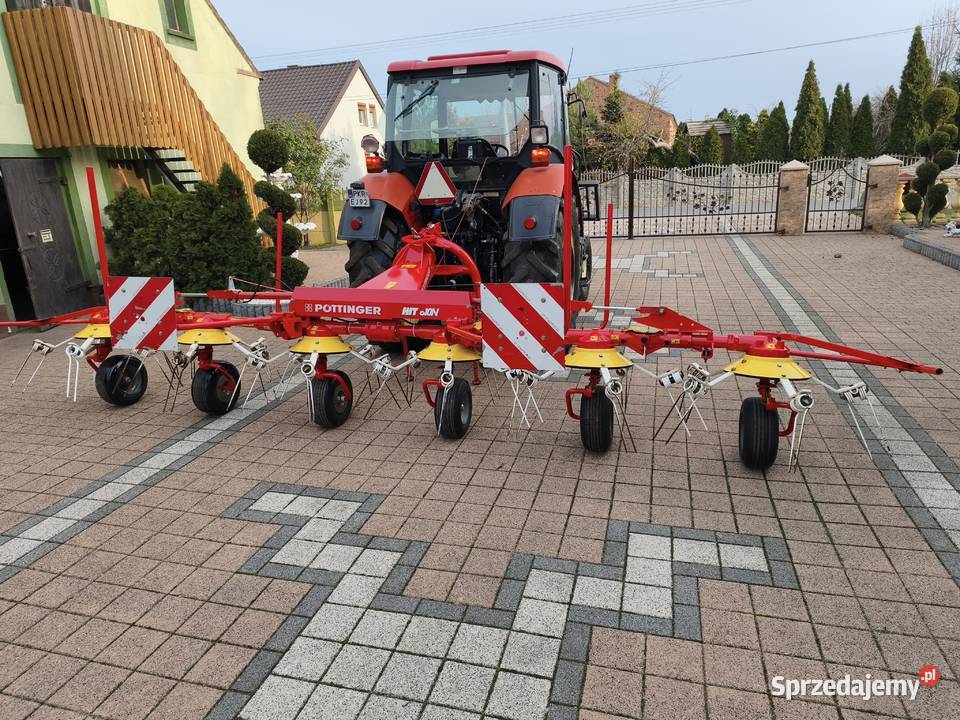 Przetrząsarka pottinger euro hit 610 Zgrabiarki i przetrząsacze Rusko