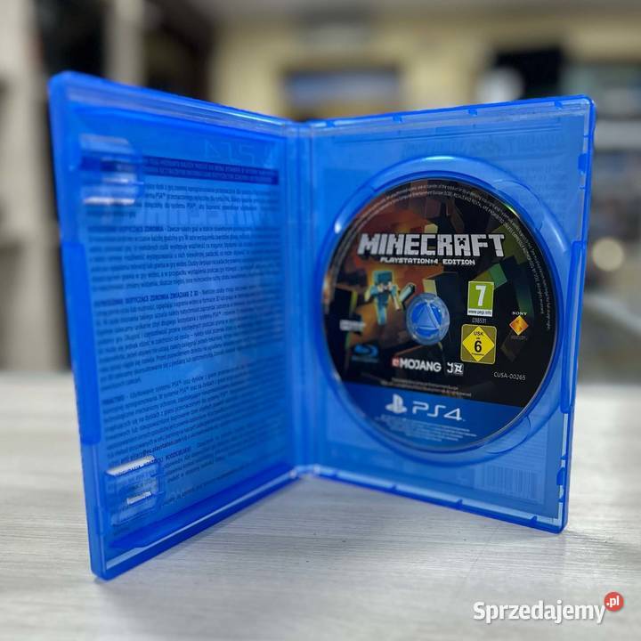 Gra na 4 Minecraft Gry na konsole Elbląg sprzedam