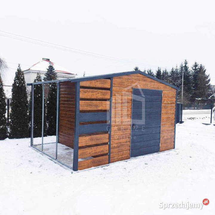 Domek Ogrodowy Schowek Garaż 2x2 drewnopodobny Kalisz