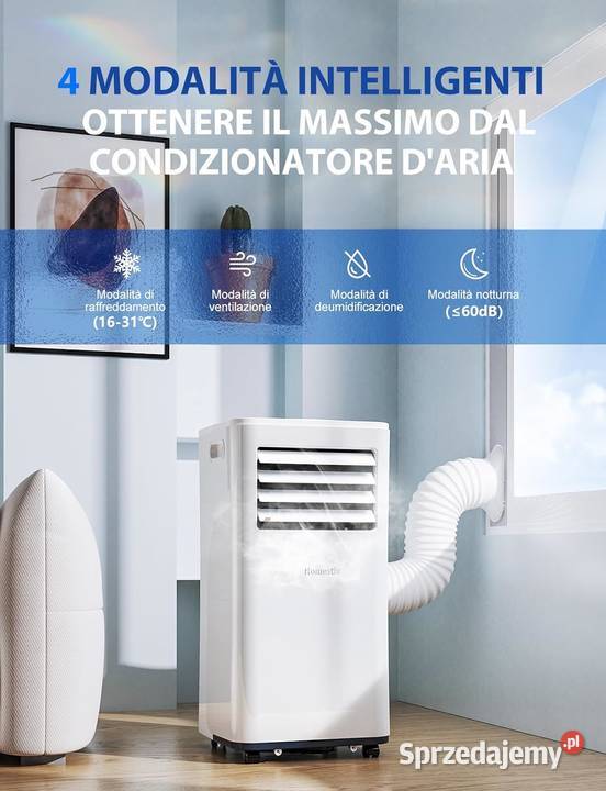 Klimatyzator przenośny Homestix JHSA016 9000 BTU Jadowniki sprzedam