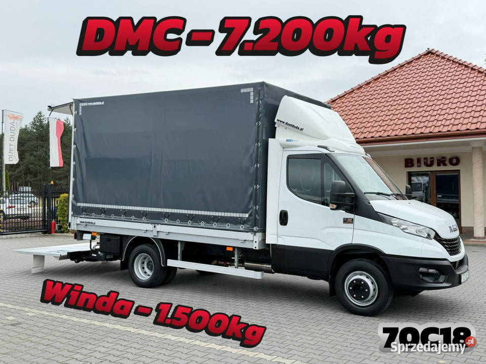 Iveco Daily 70C18 V H Firana Winda 1500 8Palet Iveco Widełki