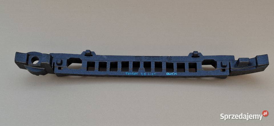 VW PASSAT B8 LIFT ABSORBER ZDERZAKA PRZEDNIEGO Zderzaki Bieleń