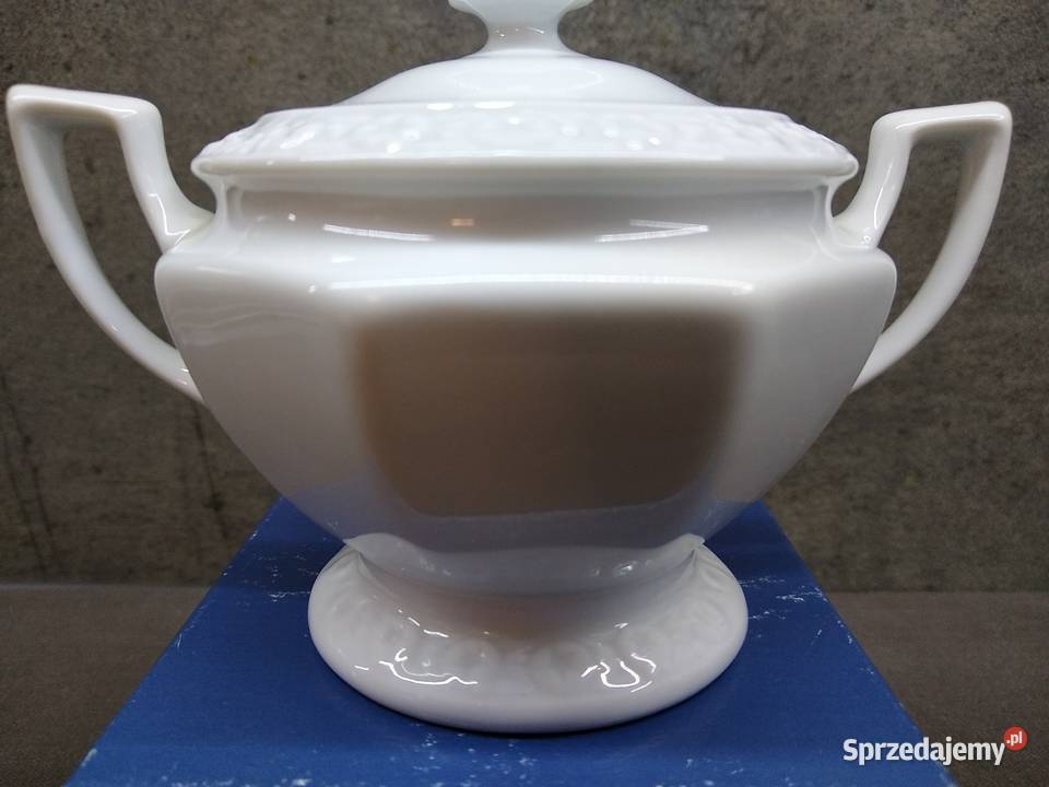 Cukiernica Rosenthal Biała Maria Germany Maria Porcelana i szkło Kalisz