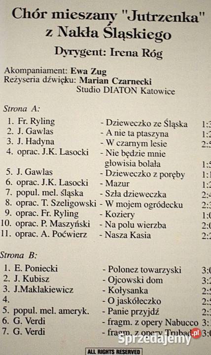 Chór Jutrzenka z Nakła Śląskiego Dzieweczko ze Chełmno