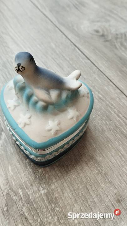 kasetka foka pamiątka mała szkatułka Poznań sprzedam