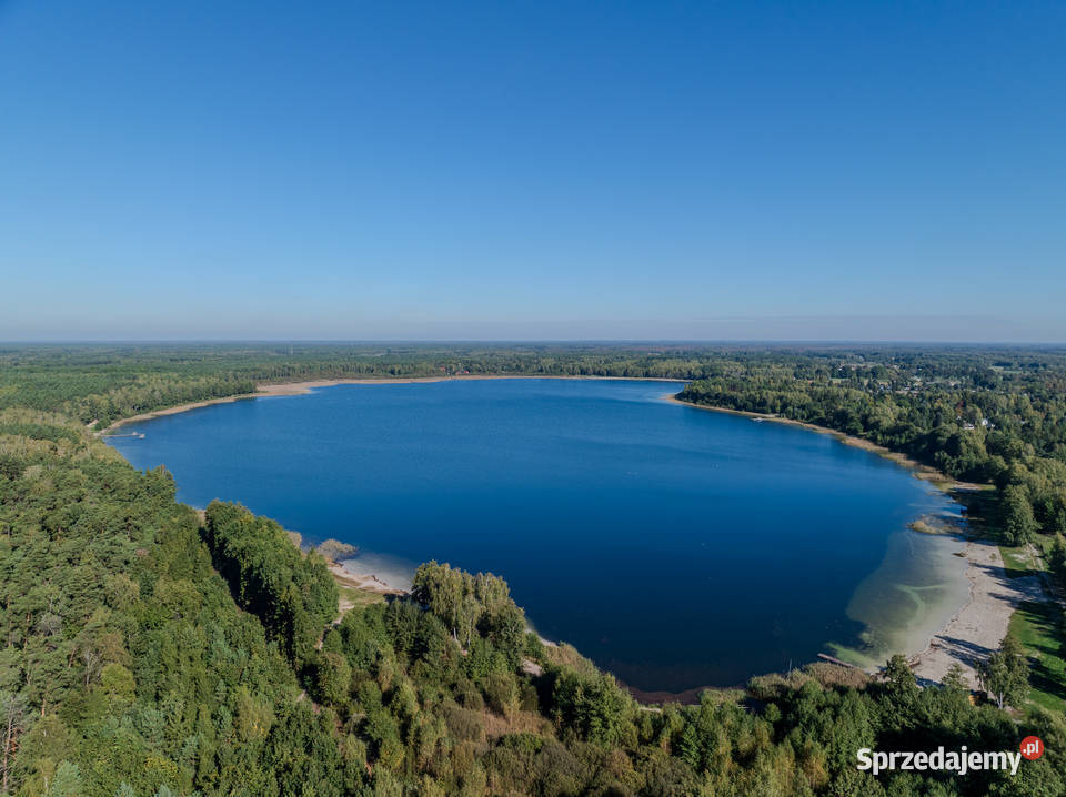 Jezioro Piaseczno działki plaży miejscowość Kaniwola