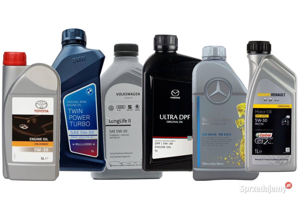 Oryginalne Oleje Silnikowe OEM Bmw Volkswagen podkarpackie sprzedam