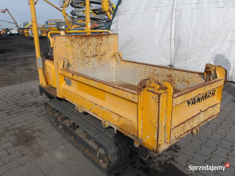 Wozidło gąsienicowe dumper Yanmar C12RB wielkopolskie Pleszew