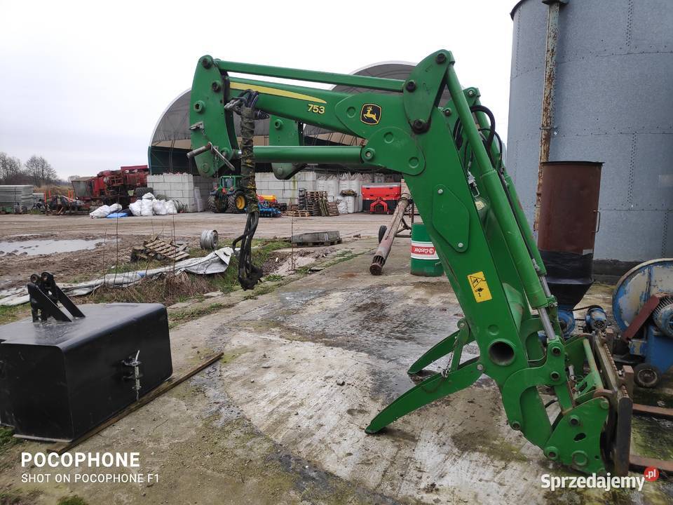 John deere 753 ładowacz czołowy 7810 7710 7700