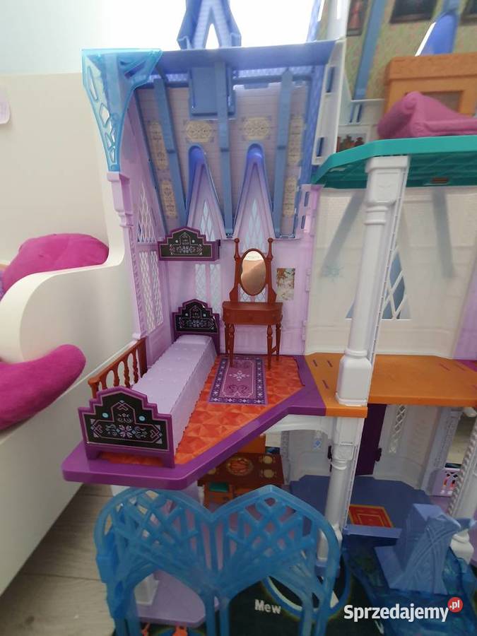 Duży zamek Elza Kraina Lodu Dla Dziecka