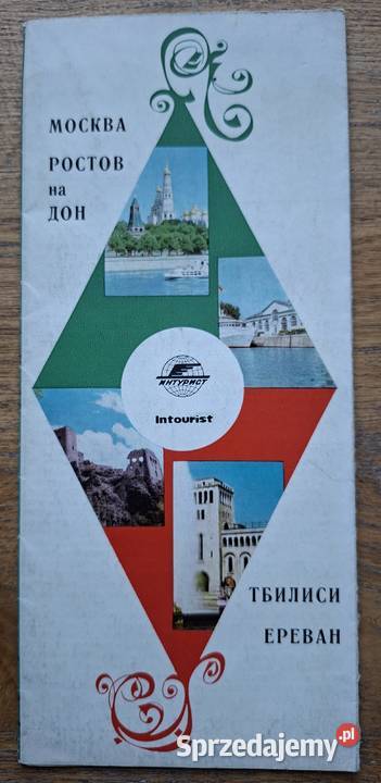 Moskwa Rostow Donem Tibilisi Erewań Intourist Kraków