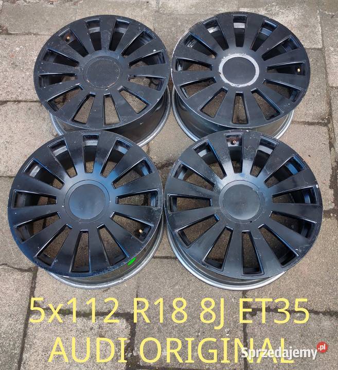Felgi 5x112 R18 8J ET35 AUDI ORIGINAL Piła